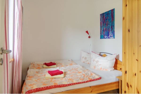 Schlafzimmer 3 im Ferienhaus Levke, Mecklenburgische Seenplatte